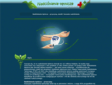 Tablet Screenshot of nadcisnienietetnicze.com